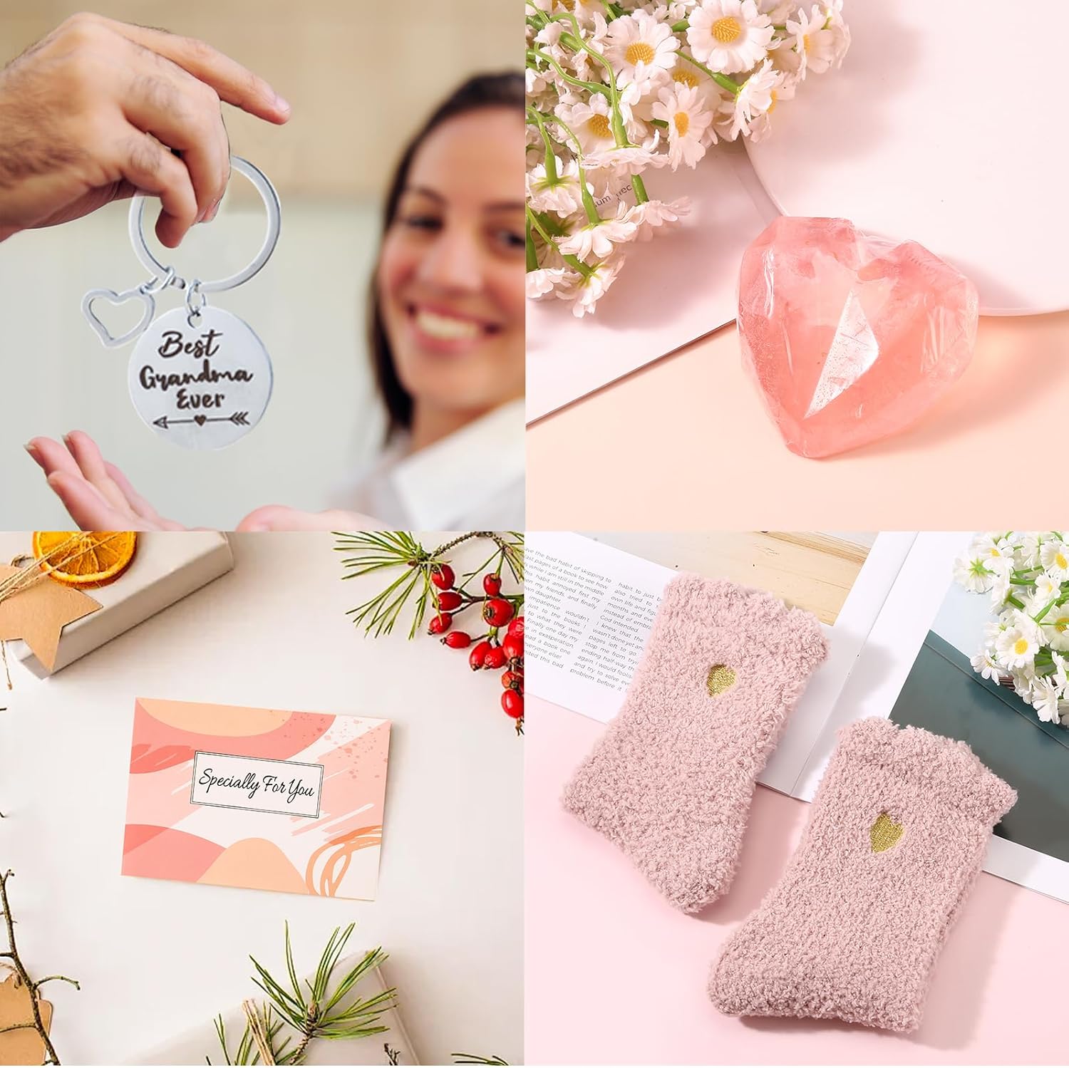 Best Grandma Gifts Ideas for Women, Mother's Day Gifts Box for Grandmother with Coffee Mug, Canvas Tote Bag, Birthday Presents Set for Gigi Nana from Grandchildren - Image 4