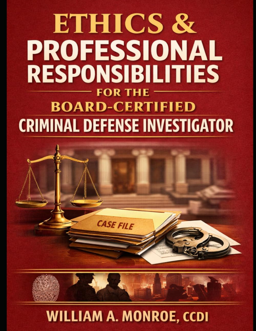 Ethics and Professional Responsibility of the Board Certified Criminal Defense Investigator (CCDI): — A Component Method Framework. (The Defense ... Defense Investigation and Case Analysis)