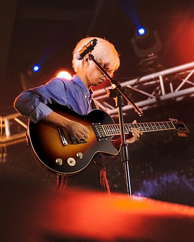 Miniatura 7 de Donner DLP-124S - Kit de guitarra eléctrica LP de 39 pulgadas para principiantes, tamaño completo, con bolsa, correa, cable, para principiantes,