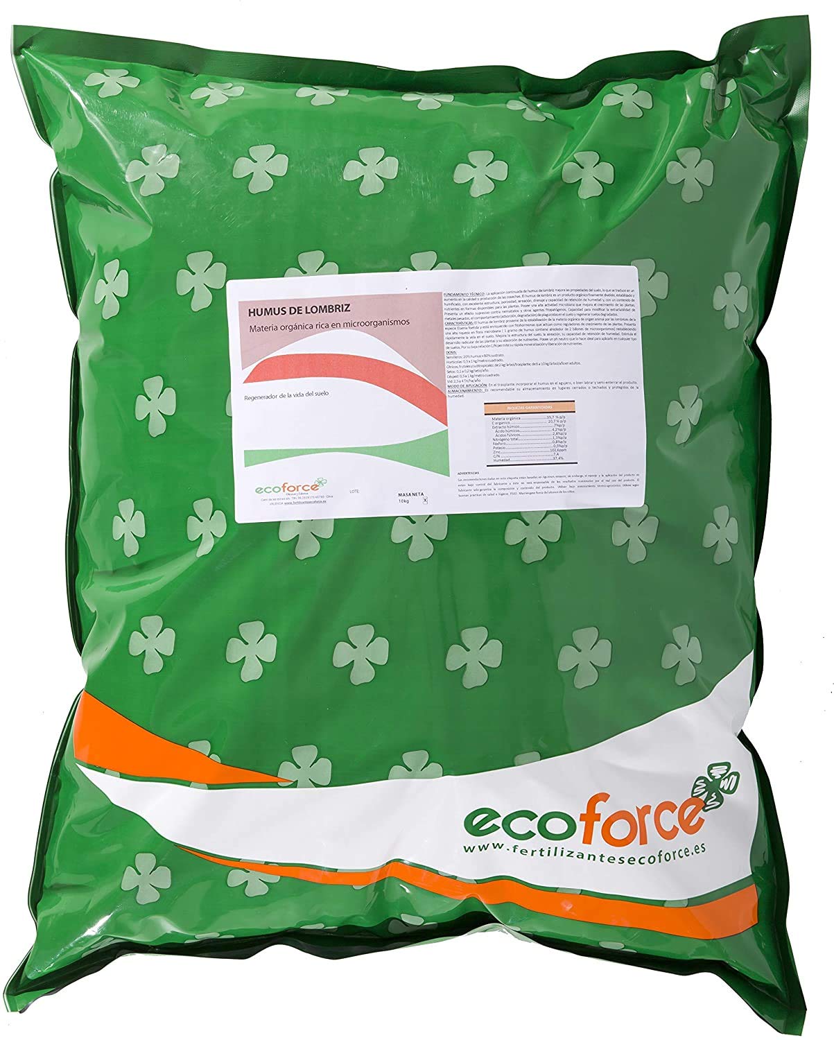 CULTIVERS Humus de Lombriz Ecológico 40 L Certificado | Abono Orgánico para Plantas y Huerto | Mejora la Estructura del Suelo y Favorece el Desarrollo Vegetal — view 10