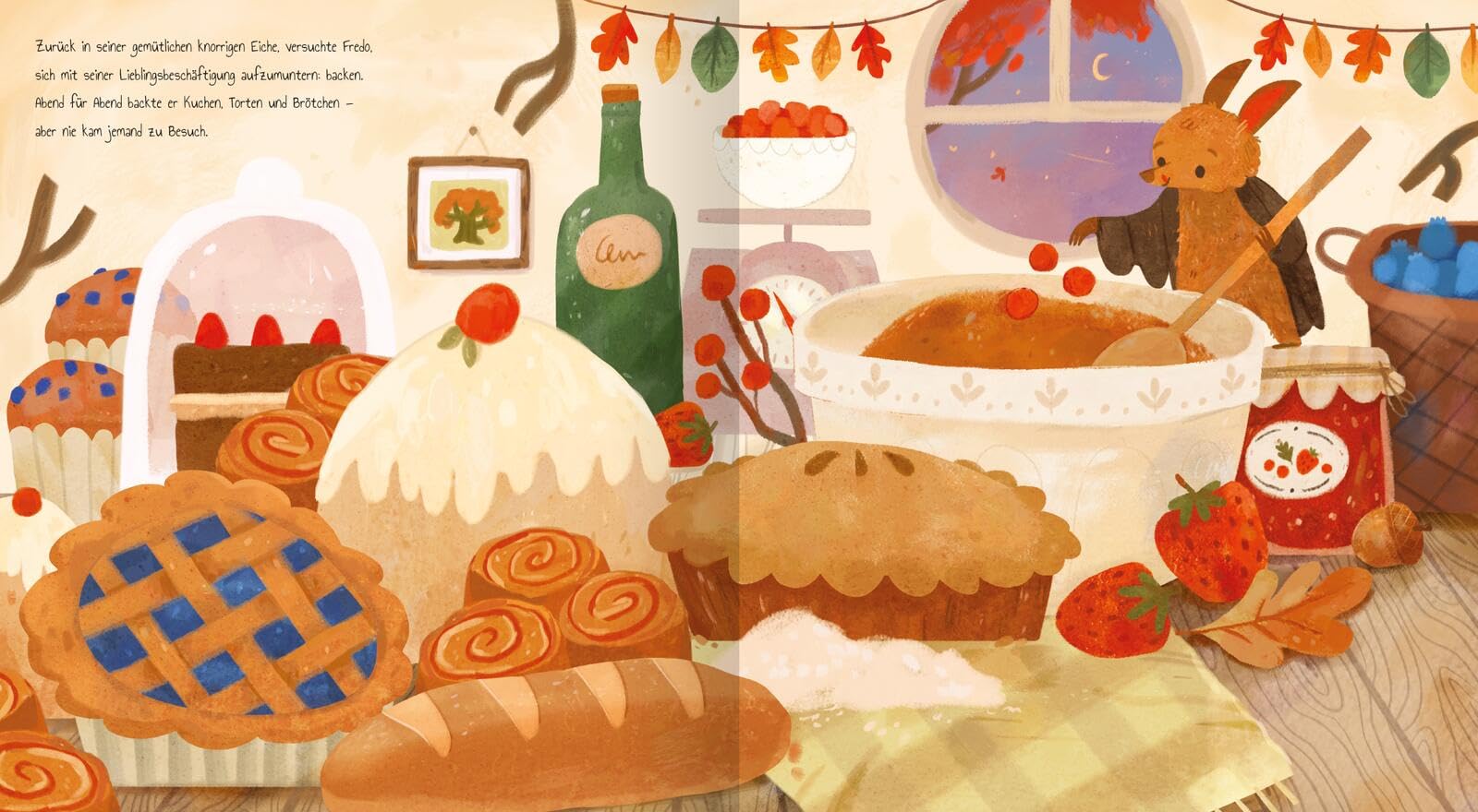 Ich bin doch gar nicht gruselig!: Kinderbuch ab 3 Jahren über eine kleine Fledermaus, Vorurteile, Angst überwinden - voller Wärme, Freundschaft & Kuchen