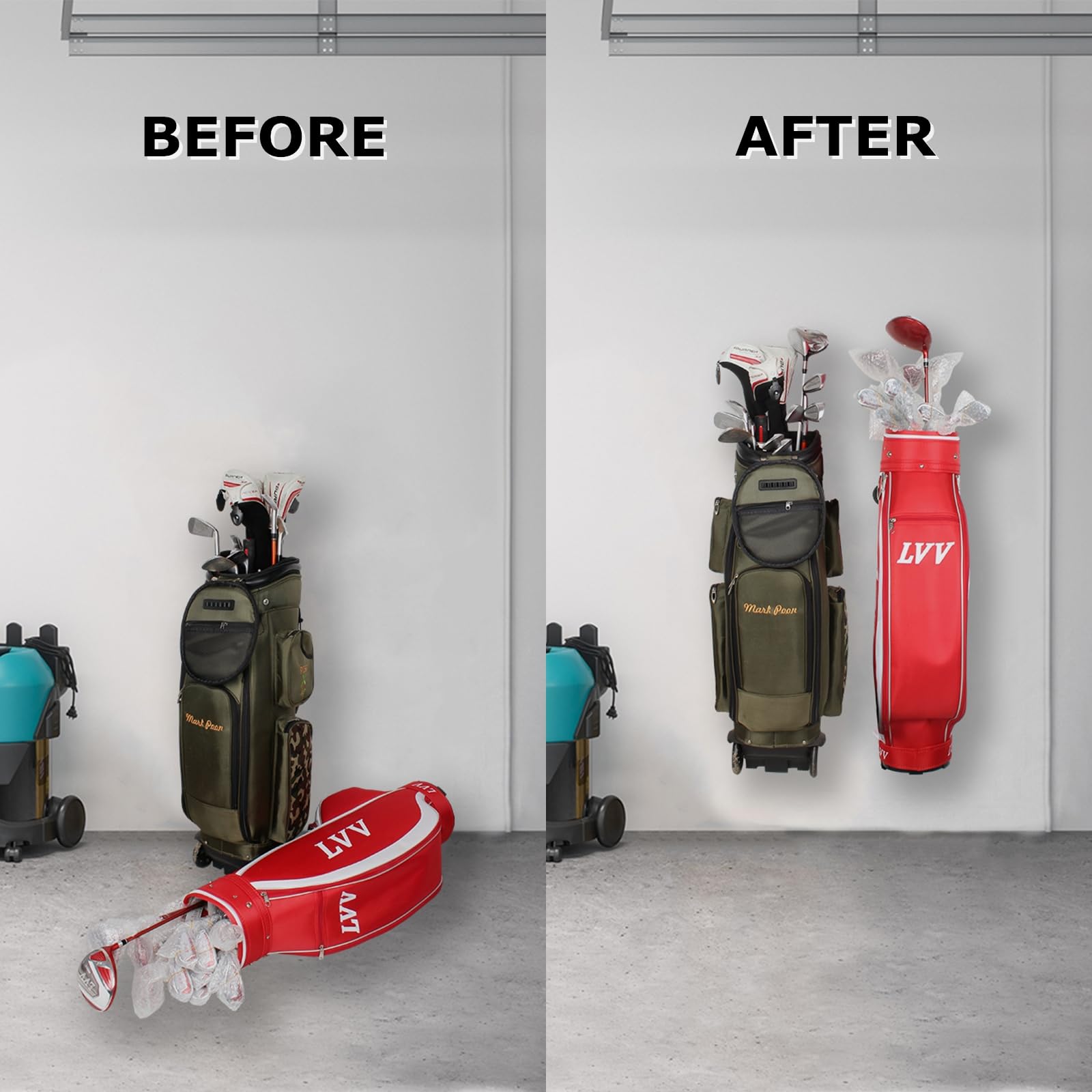 VEVOR Bolsa para carrito de golf con organizador de 14 vías, bolsa para carrito de 36 pulgadas