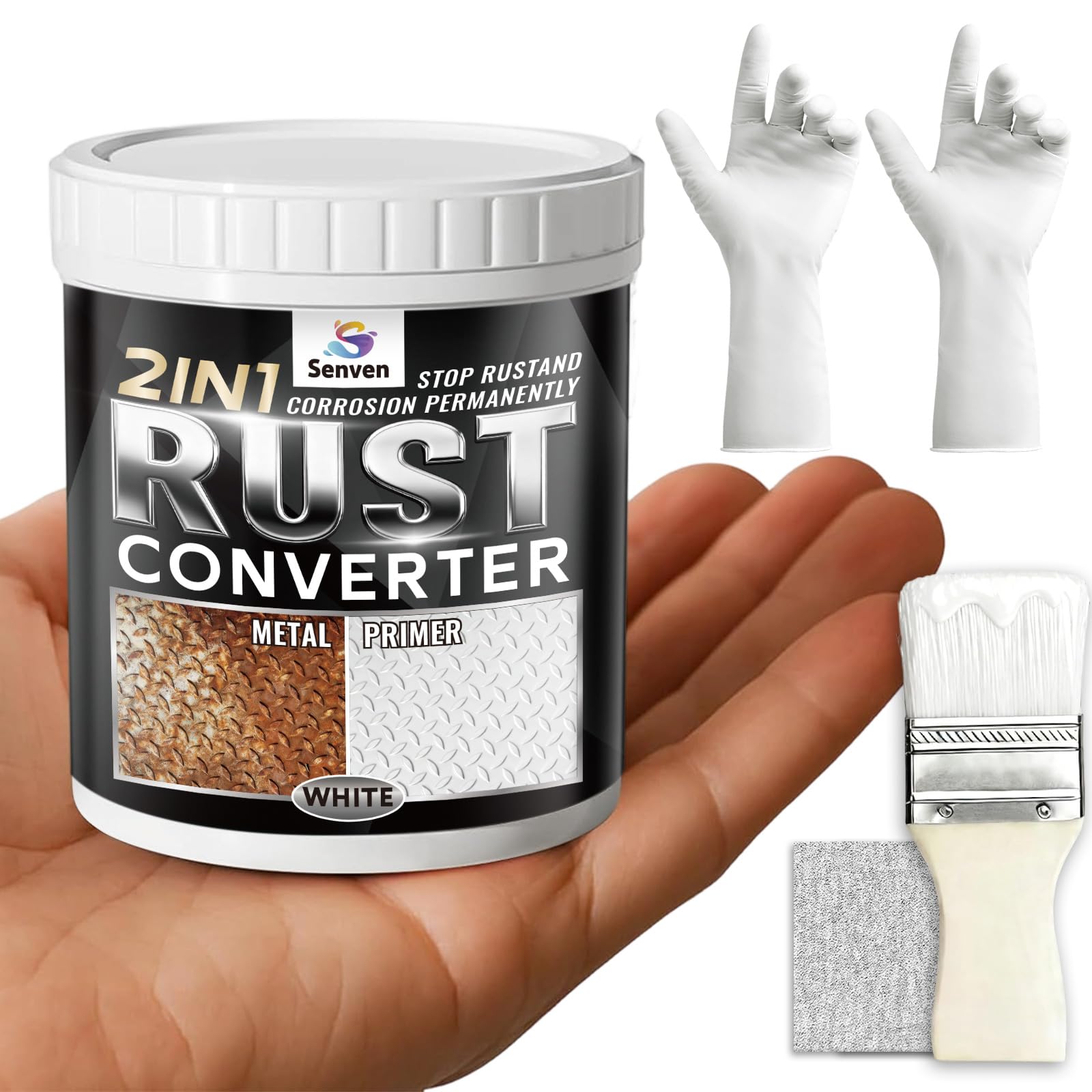 1 Rust Converter White
