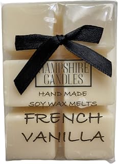 French Vanilla Soy Wax Melts | Highly Scented | Eco Soy Wax, Cruelty & Vegan Free | (Approx. 80g)