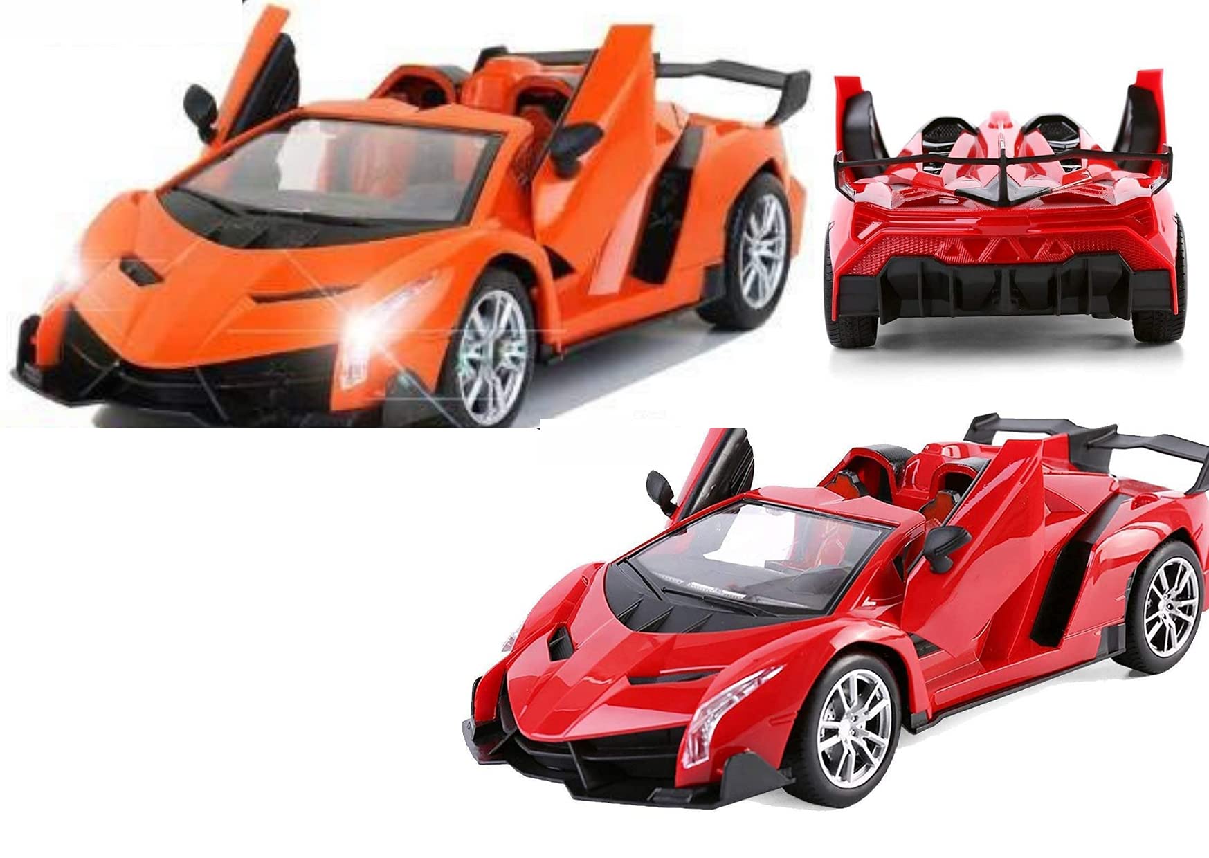 Buy KRIMION Toy Rechargeable Car, Racing Car With Steering Wheel Remote