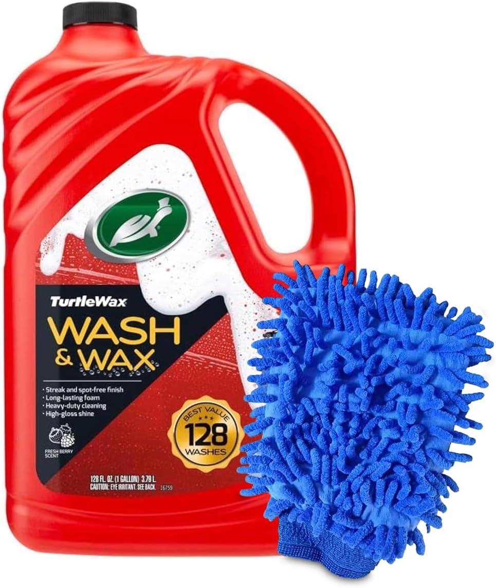 Car Wash & Wax Shampoo with...