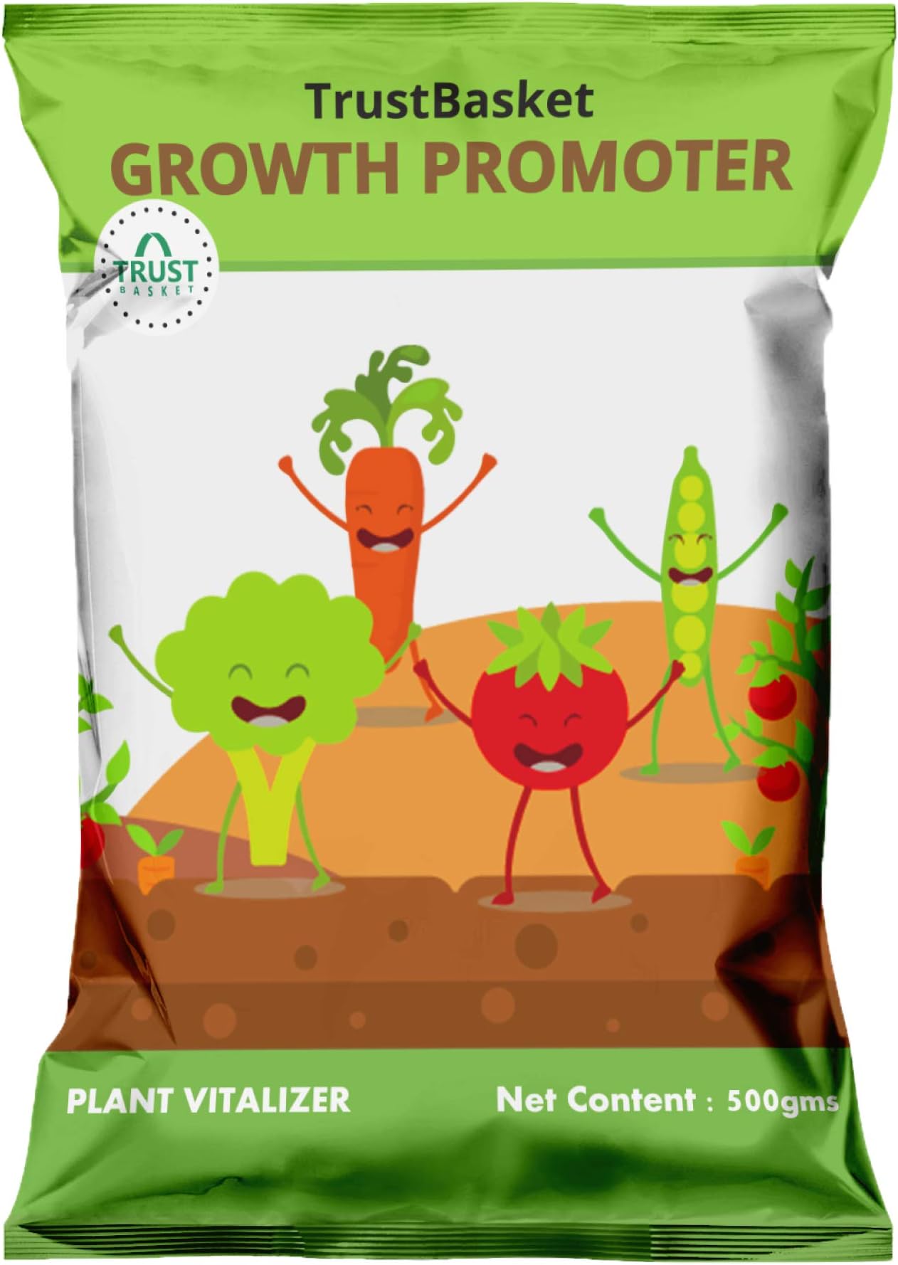 Plant growth promoter for gardening (Set of 1) 500 grams | Enhances growth and development of plants | useful for Indoor and outdoor plants | Contains essential Macro and Micro Nutrients