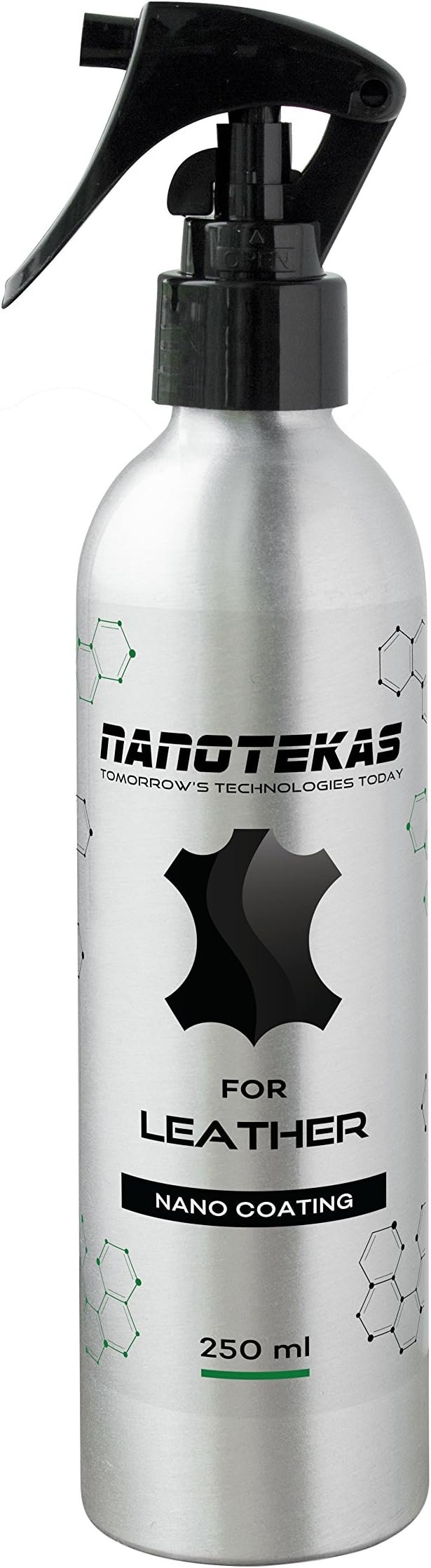 Nanotec LEATHER Nano Coating Waterproof Protect Restores Color Hydrophobic Spary 250 ml