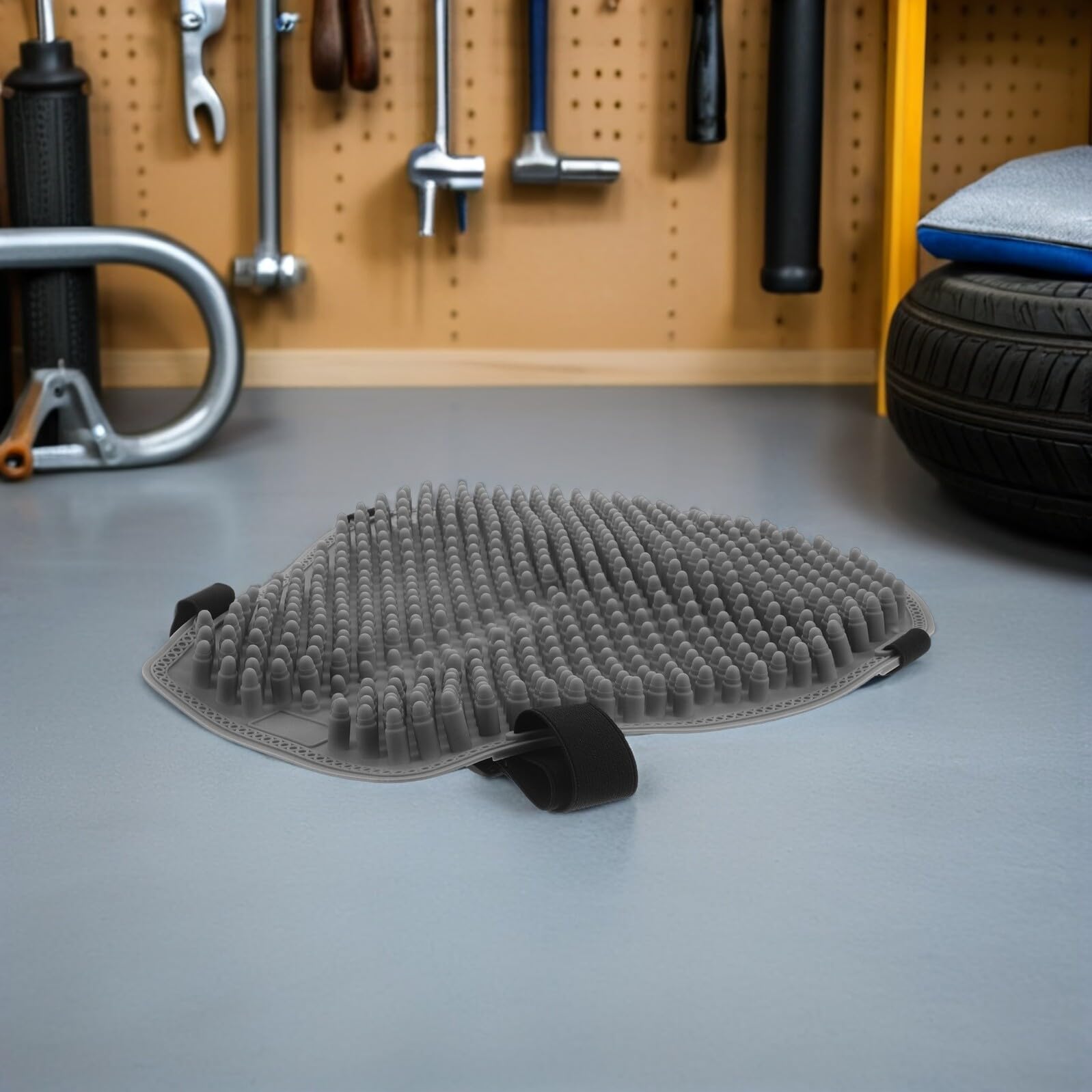 Cuscino per Sella Moto in Silicone Antiscivolo e Traspirante Coprisedile Imbottitura Spessa Antiurto Protezione Ergonomica per Viaggi Lunghi e Comfort Ottimale