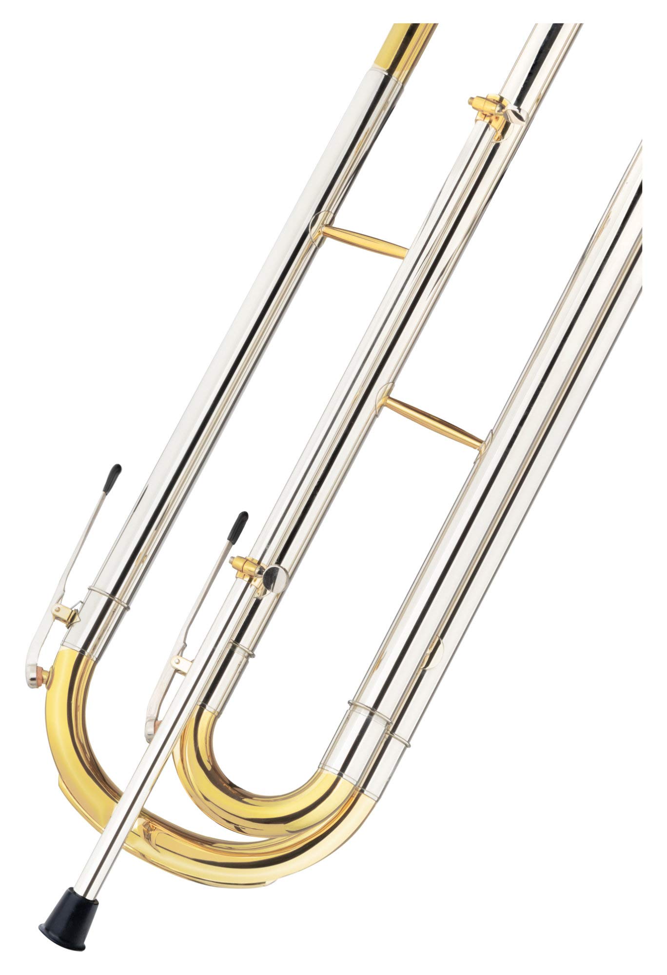 FC-18/5L Cimbasso - Lackiertes Cimbasso in F - 4+1 Drehventile und Trigger am zweiten Zug - Aus Messing - Schallstück-Ø: 286 mm - Bohrung: 18,40 mm - Inklusive Leichtkoffer