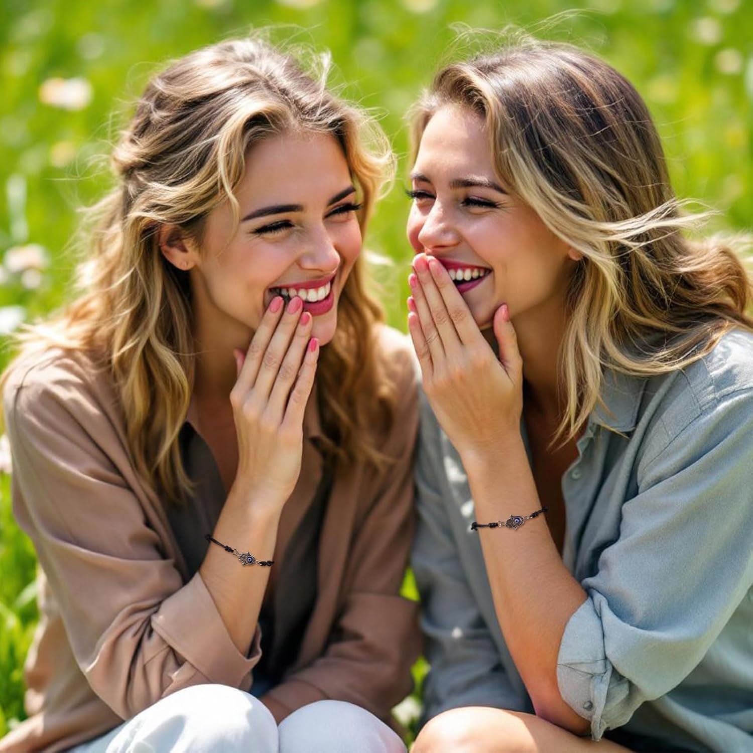 Beadthoven 20Pcs Black Waxed Cord Bracelets Strings Waterproof Adjustable Polyester Cord Braided Knot Rope Friendship Bracelets with Metal Loops for Jewelry Making DIY Crafts Findings Halloween - Image 4