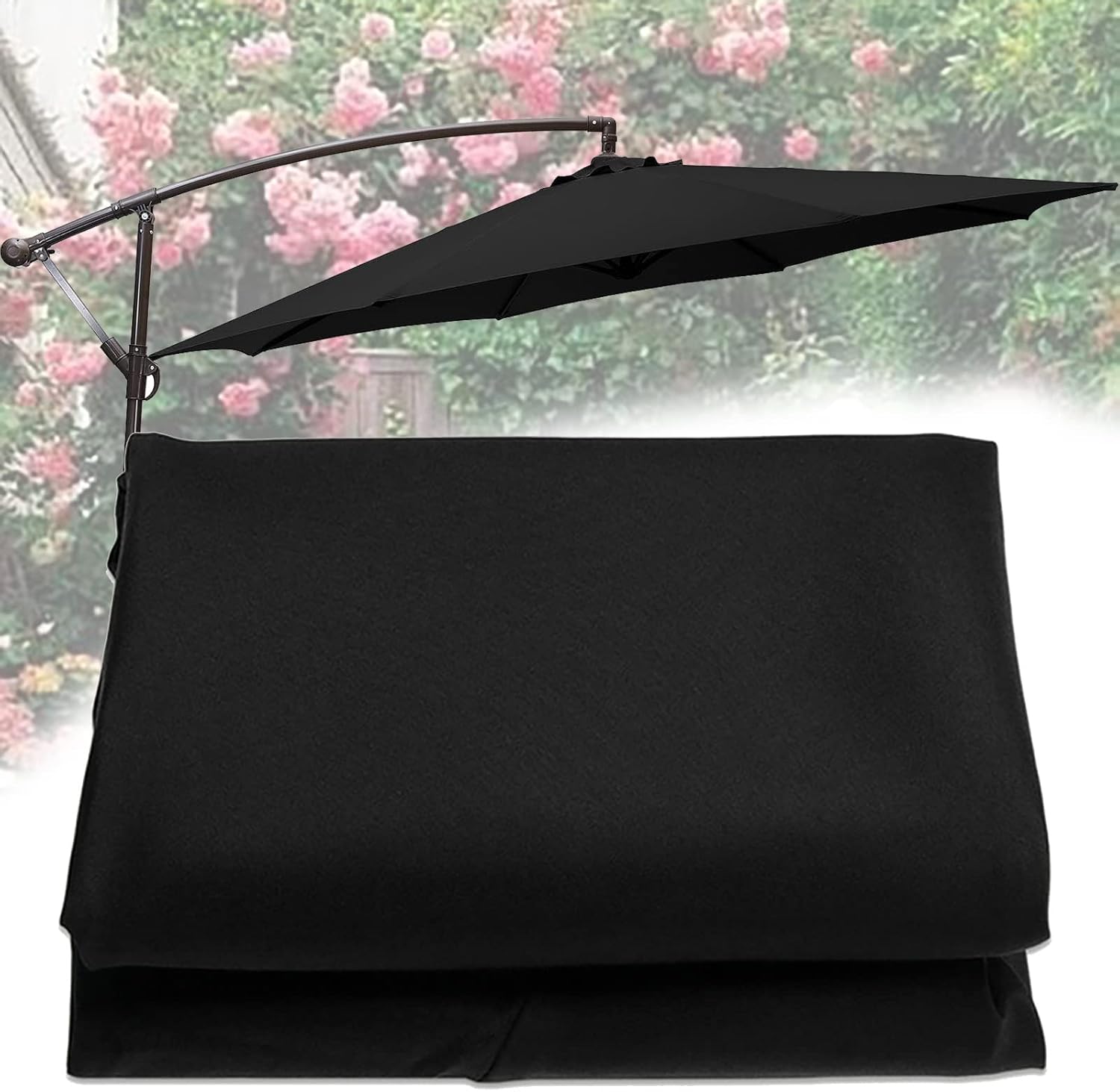 Waterproof Umbrella Canopy Replacement Cloth For Φ2.7m(8.8ft)/3m(9.8ft) 6 Arm/8 Arm