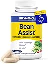 Enzymedica BeanAssist - Digestive Enzyme Supplement for Women & Men, Alpha Galactosidase Enzyme for Digestion & Gut Health Support, Helps Reduce Gas & Bloating, Fast-Acting, Vegan - 30 Caps
