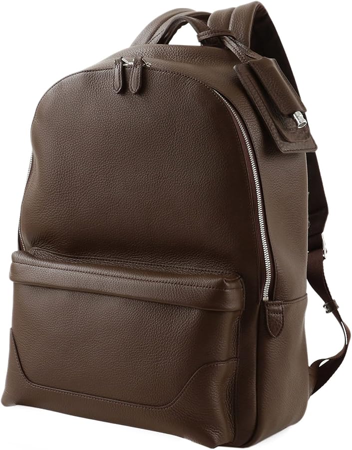 Amazon.co.jp: [ペッレ モルビダ] バックパック ダークブラウン PM