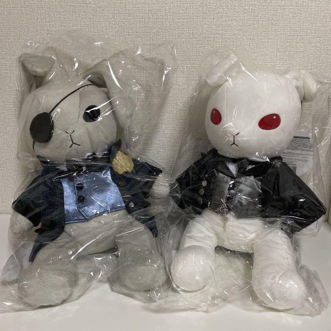 SQUARE ENIX - 黒執事 ビターラビット ぬいぐるみ シエル セバスチャン リドル ジェイド 黒執事 シエル セバスチャン ビターラビット ミニ ぬいぐるみ