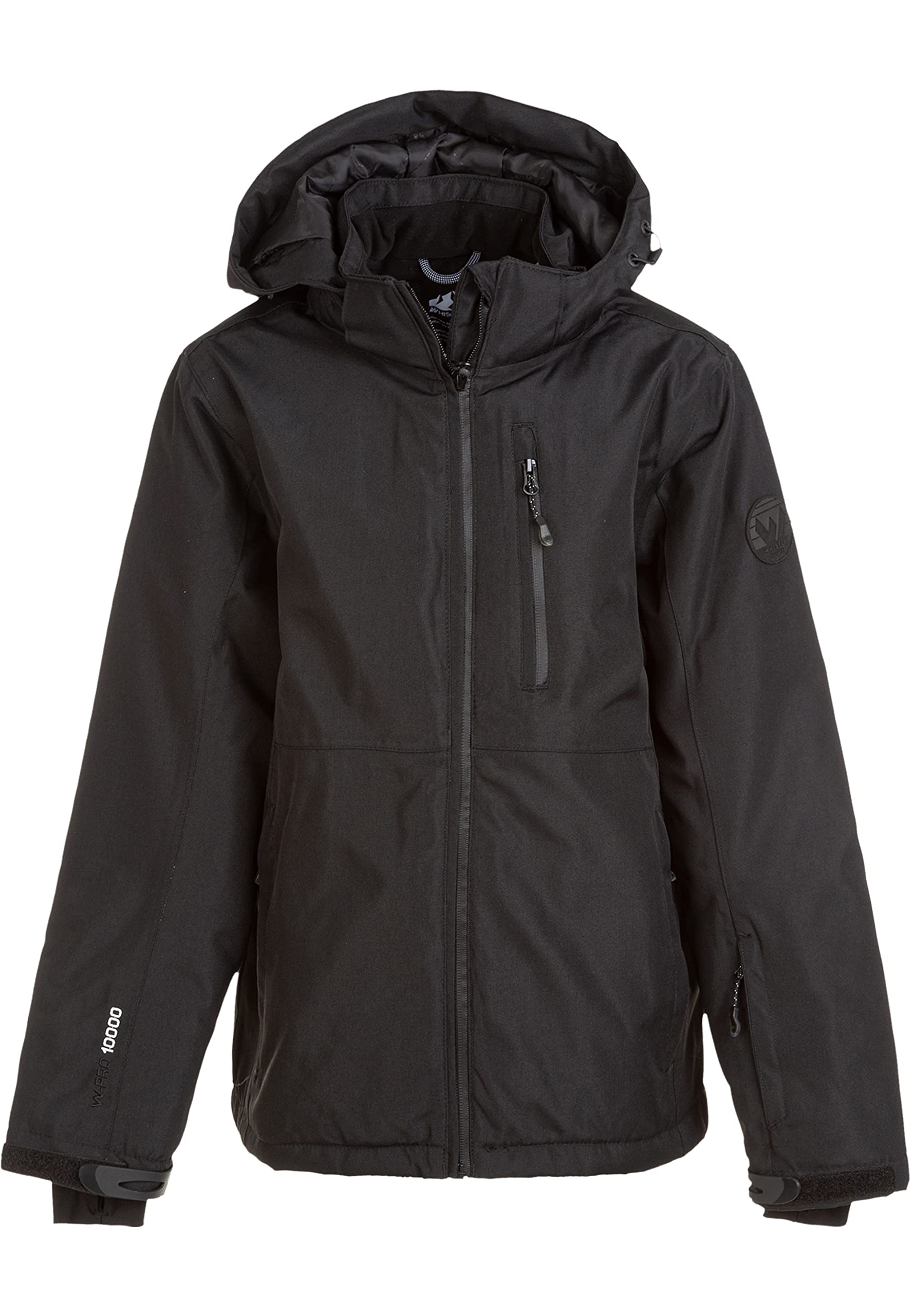 WHISTLER Unisex Kid's Gigi Ski Jacket, 1001 Black, 152 (EU)