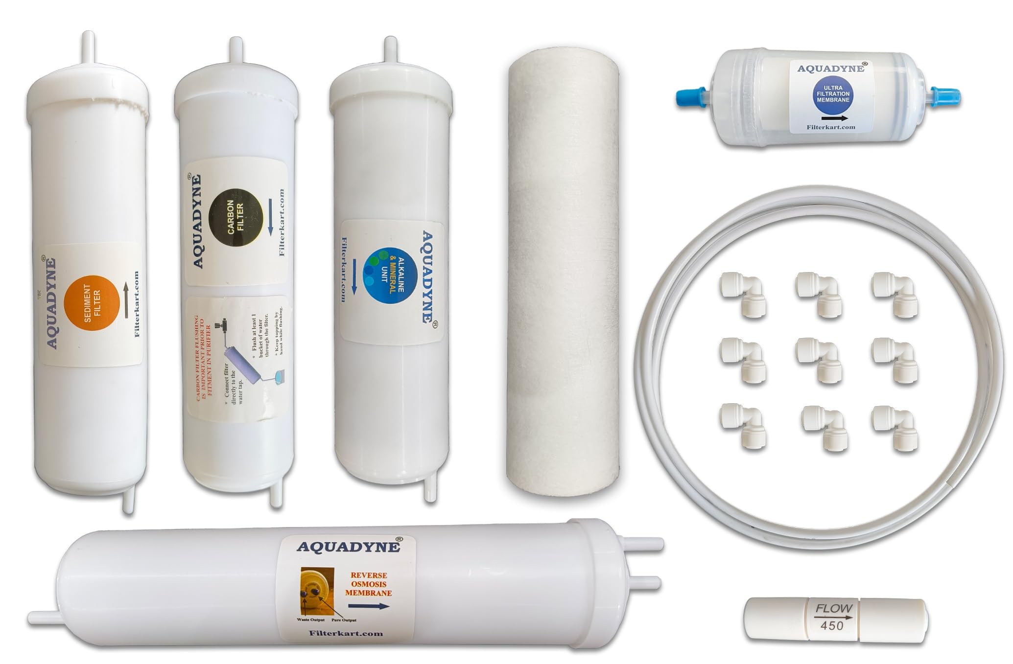 Aquadyne RO 1 Year Service Kit for Whirlpool Minerala Platinum Plus RO + UF Water Purifier