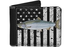 American Flag Bifold Fishing Wallet