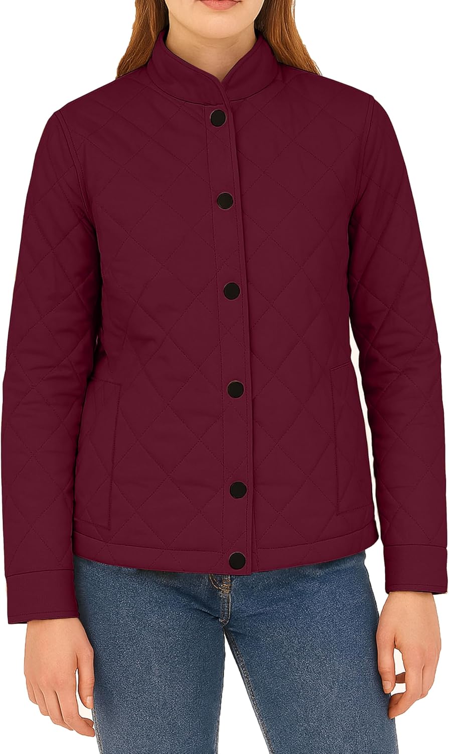 URBAN BUCK Packable Puffer Jacket Women with Hood – 32 Degree Lightweight Quilted Winter Puff Foldable Jacket for Women - Image 2