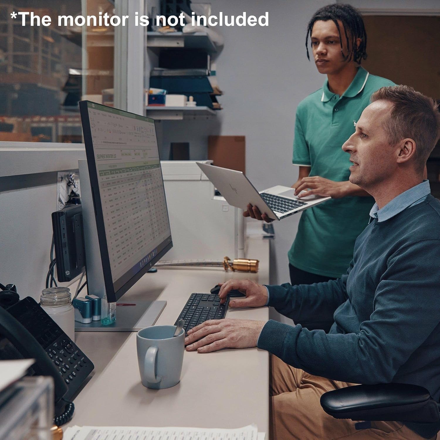 HP Elite Mini 800 G9 Business Desktop PC (Intel Core i5-12500T (> i7-11800H), 16GB DDR5, 512GB SSD, UHD Graphics 770), MFF, 2X DP Ports, HDMI, Max to 3 Displays, USB-C, Ethernet, Wi-Fi 6E, Win 11 Pro