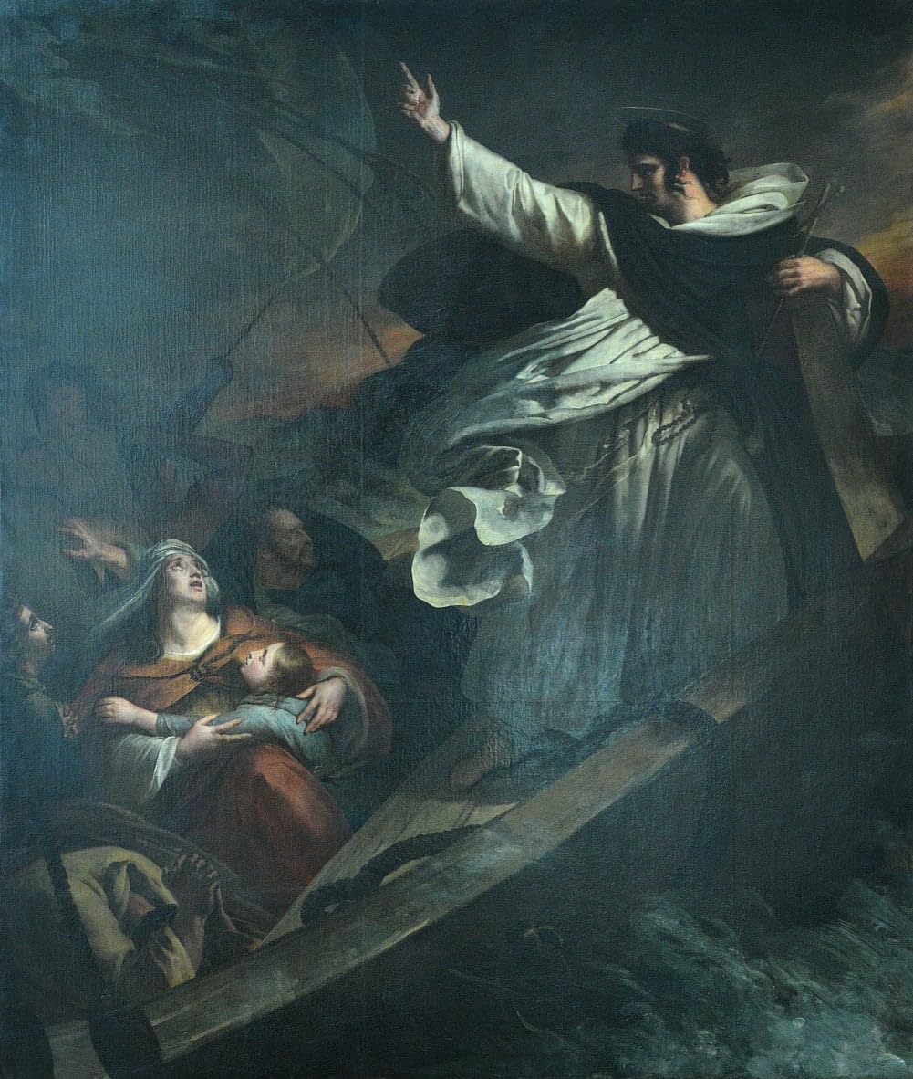 Tableau Toile Saint d'Aquin Affiches d'Art Ary Scheffer Tempête 60x90cm - 5