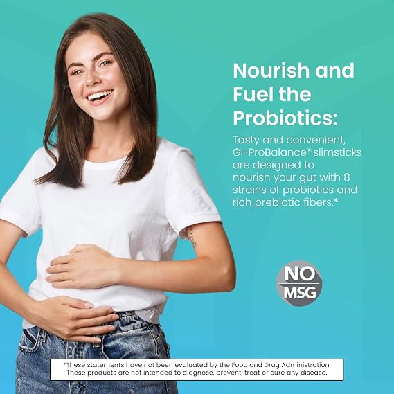 Mannatech - GI-ProBalance - Yogurt Flavor - 30 Slimsticks