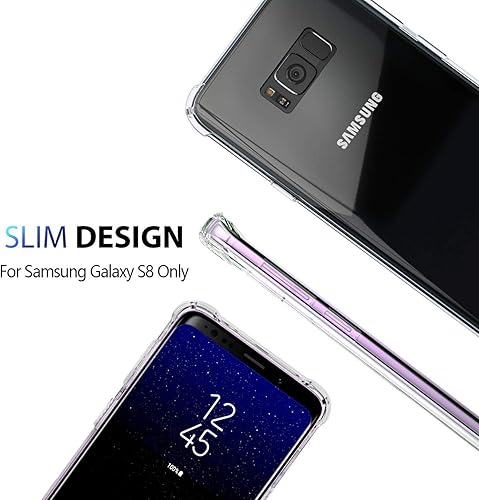 Miniatura 5 de Funda Galaxy S8 a prueba de golpes, parachoques protector, carcasa de teléfono celular para Samsung Galaxy S8 5.8 pulgadas, TPU, para hombres,