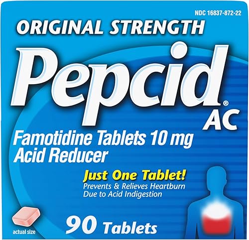 Tabletas de Pepcid Maximum Strength 71683787290 tablets Original Strength 1 1
