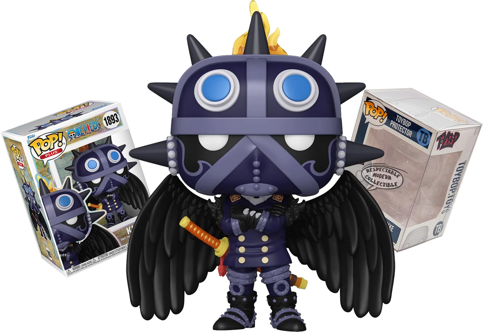 Amazon.com: Funko King with Mask and Sword + Pop Protector: One
