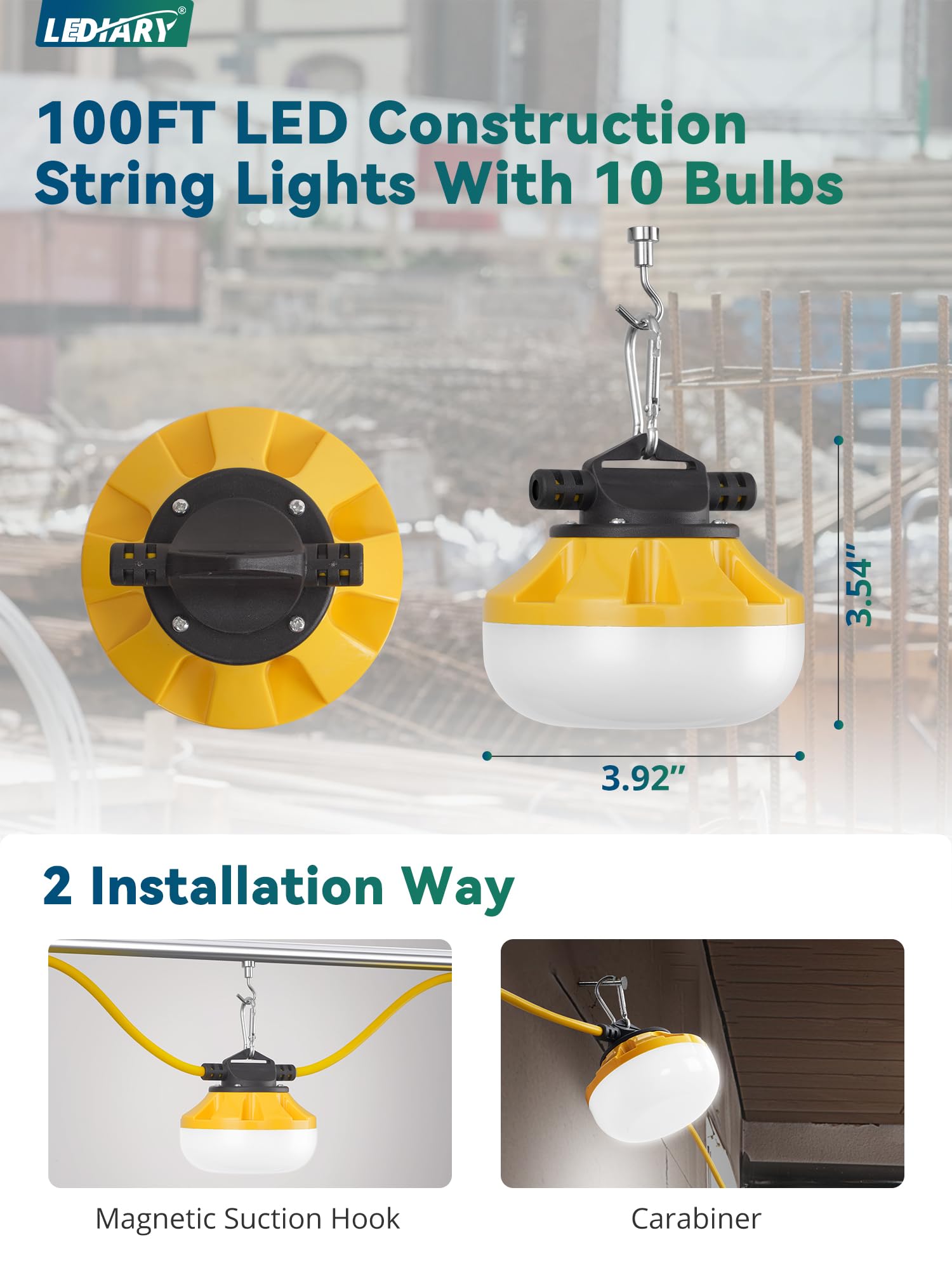 Magnetic Construction Led String Lights Twinkly LED Gaming Lights