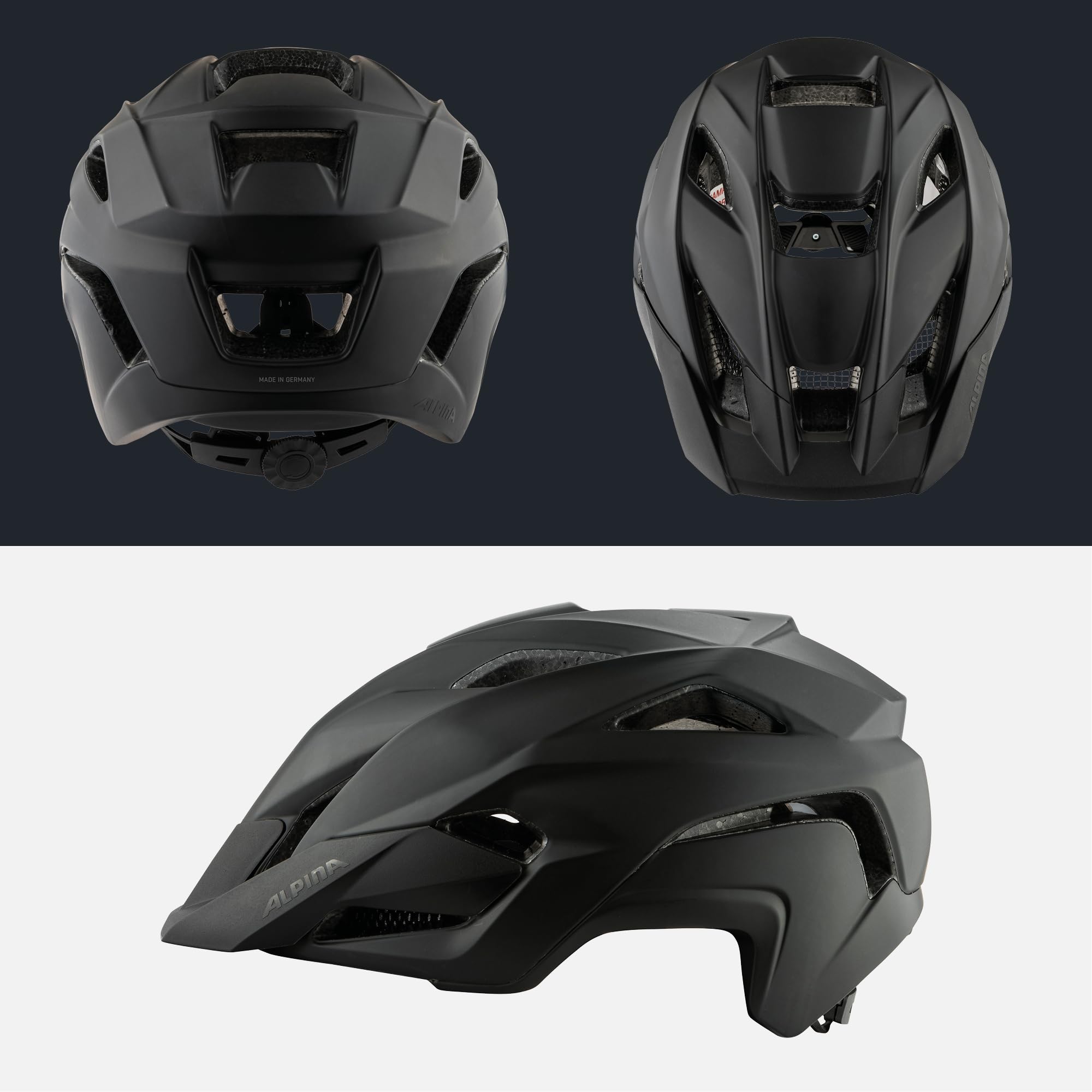 ALPINA KAMLOOP Casco de Ciclismo, Unisex-Adults