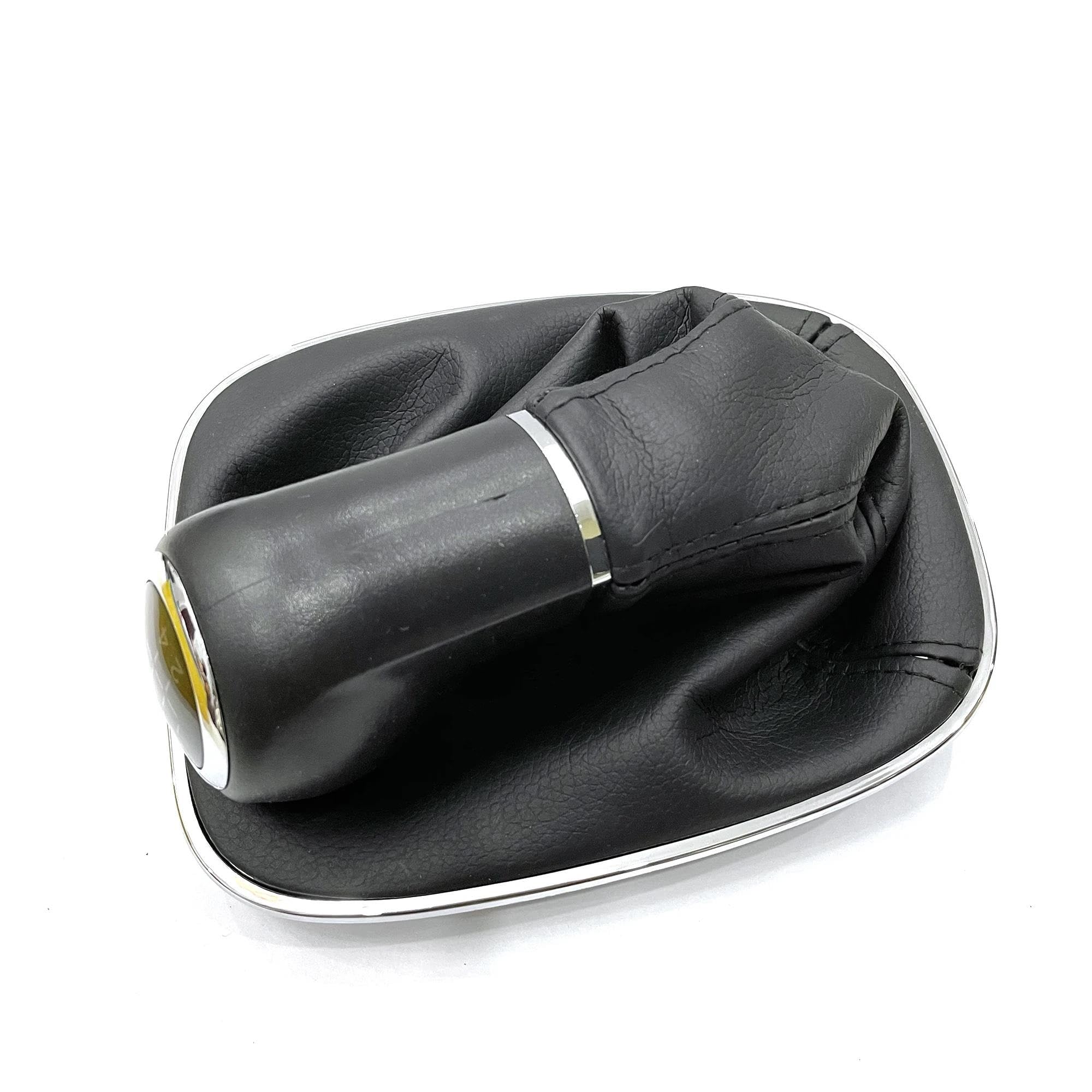 Qmtvfsrh One Color Car Gear Shift Knob For Opel For Corsa D 2006-2014 5 Speed Car Gear Shift Knob Lever Stick Gaitor Boot Cover Handball 009140093 19276456