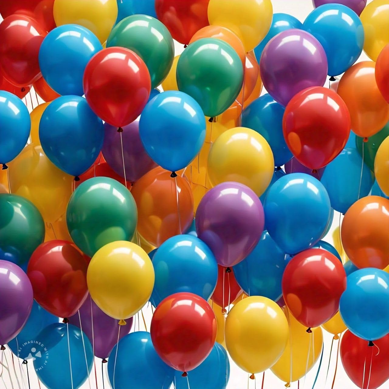 Rubber Multicolor 100 Pieces Balloon (10 Inch) For Kids To Play/Birthday/Decoration/Celebration Easy To Use