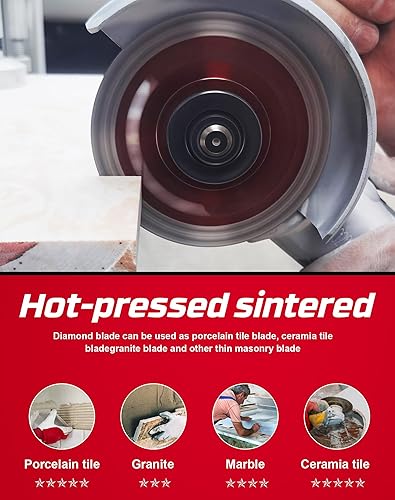 Miniatura 5 de Cuchilla de corte de porcelana de diamante fina estupenda para cortar baldosas de cerámica o porcelana