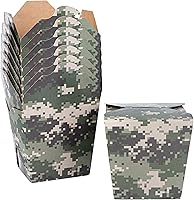 Vista 10 de Restaurantware -Cajas de comida para llevar de 8 onzas, 200 cajas desechables de alimentos para llevar, con bloqueo de pestañas, apilables, cajas