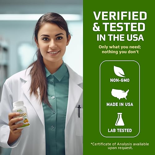 Miniatura 7 de Vitamina C + ZINC  C - 1000  VIT C 1000mg  Zinc 25mg  Bioflavonoides cítricos 25 mg  Sin OMG y sin gluten  120 cápsulas