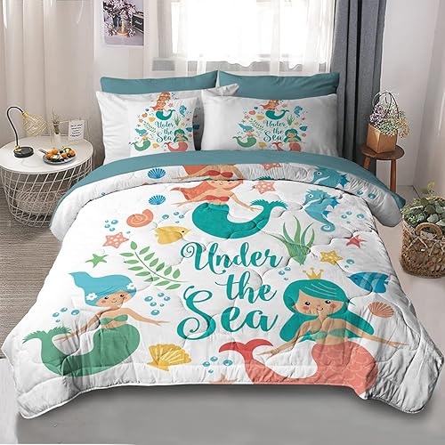 Miniatura 13 de Juego de cama individual de 8 piezas con edredón y sábanas en una bolsa para niños y niñas en una bolsa - Linda ropa de cama de animales de granja