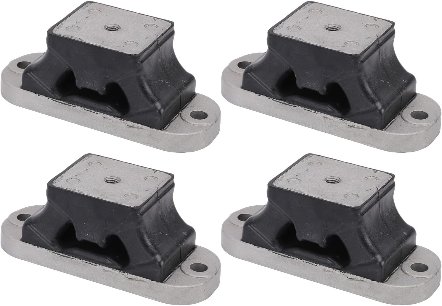 Luqeeg 4PCS Engine Motor Mount, Rubber Aluminum Mount Replacement, Stability Enhanced with Vibration Reduction, Compatible with FX 140 2002-2006