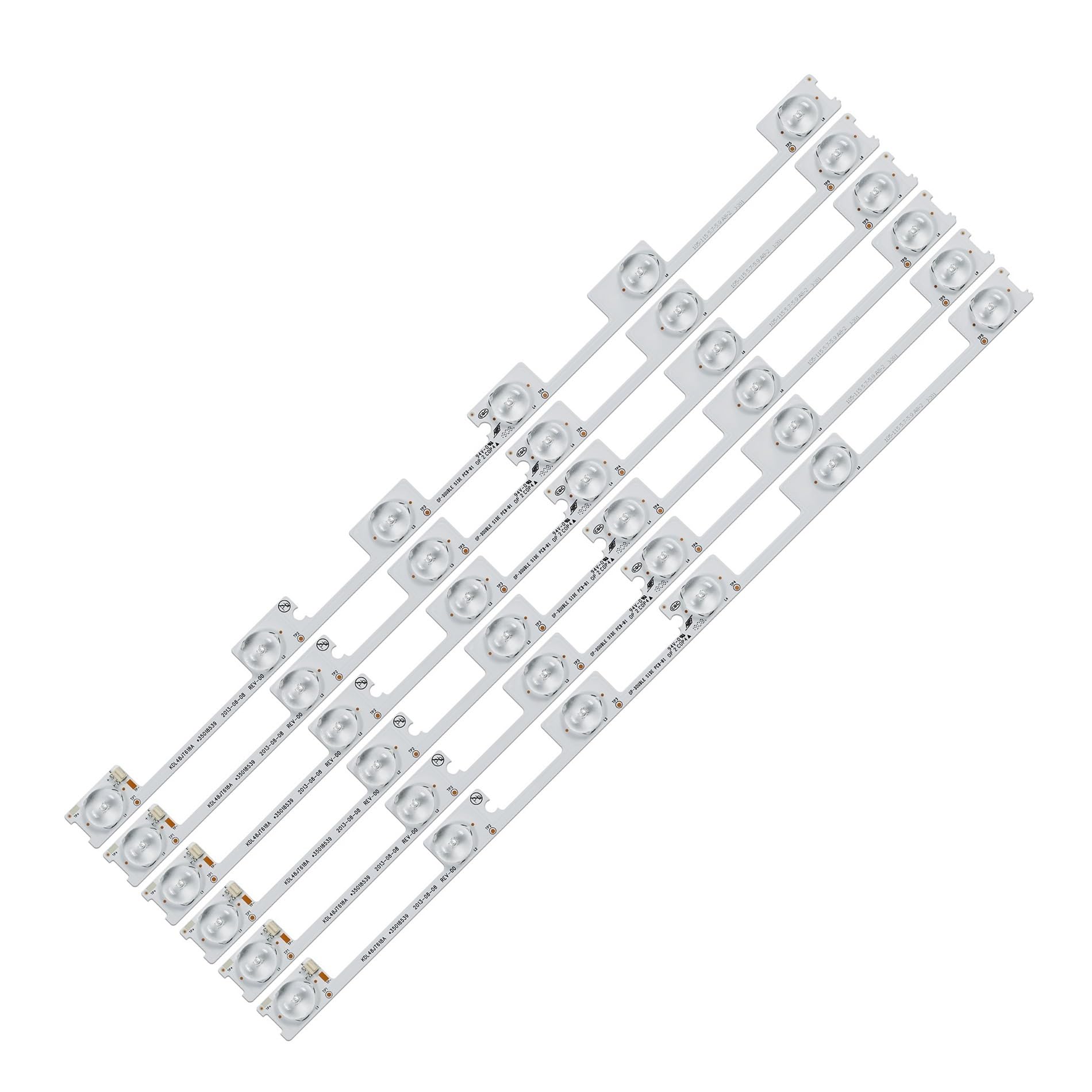 eufeifeiegds 6/30/60/150 stücke Led-hintergrundbeleuchtung Streifen 6LED 6V for KDL48JT618A 35018539 Dl4844 48l2400 DL4845 Ph48s61 48l5400 Ph48s61sg(25kits 150pcs)