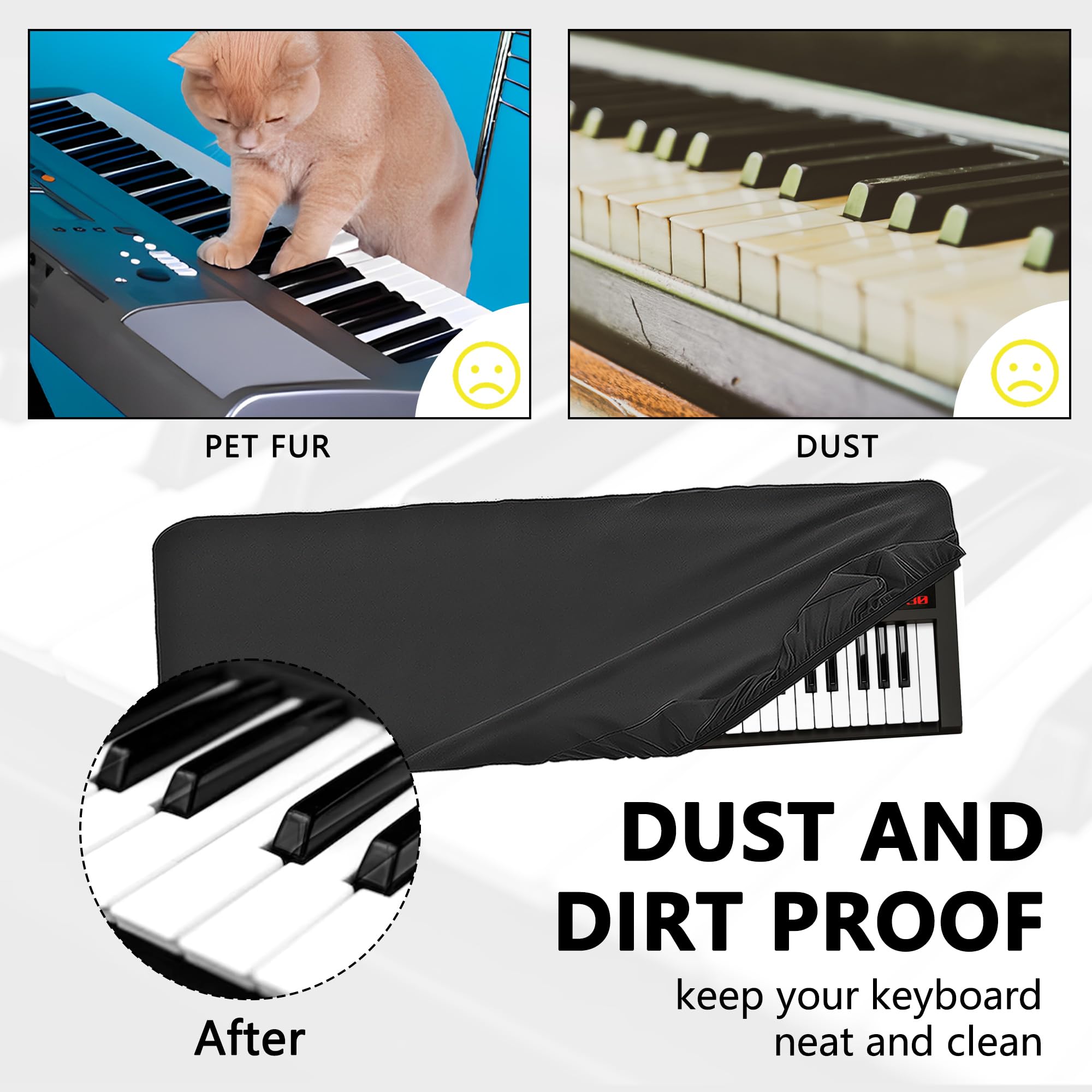 Amazon | Musiin 61キーシンセサイザーダストカバー、Roland XPS-30