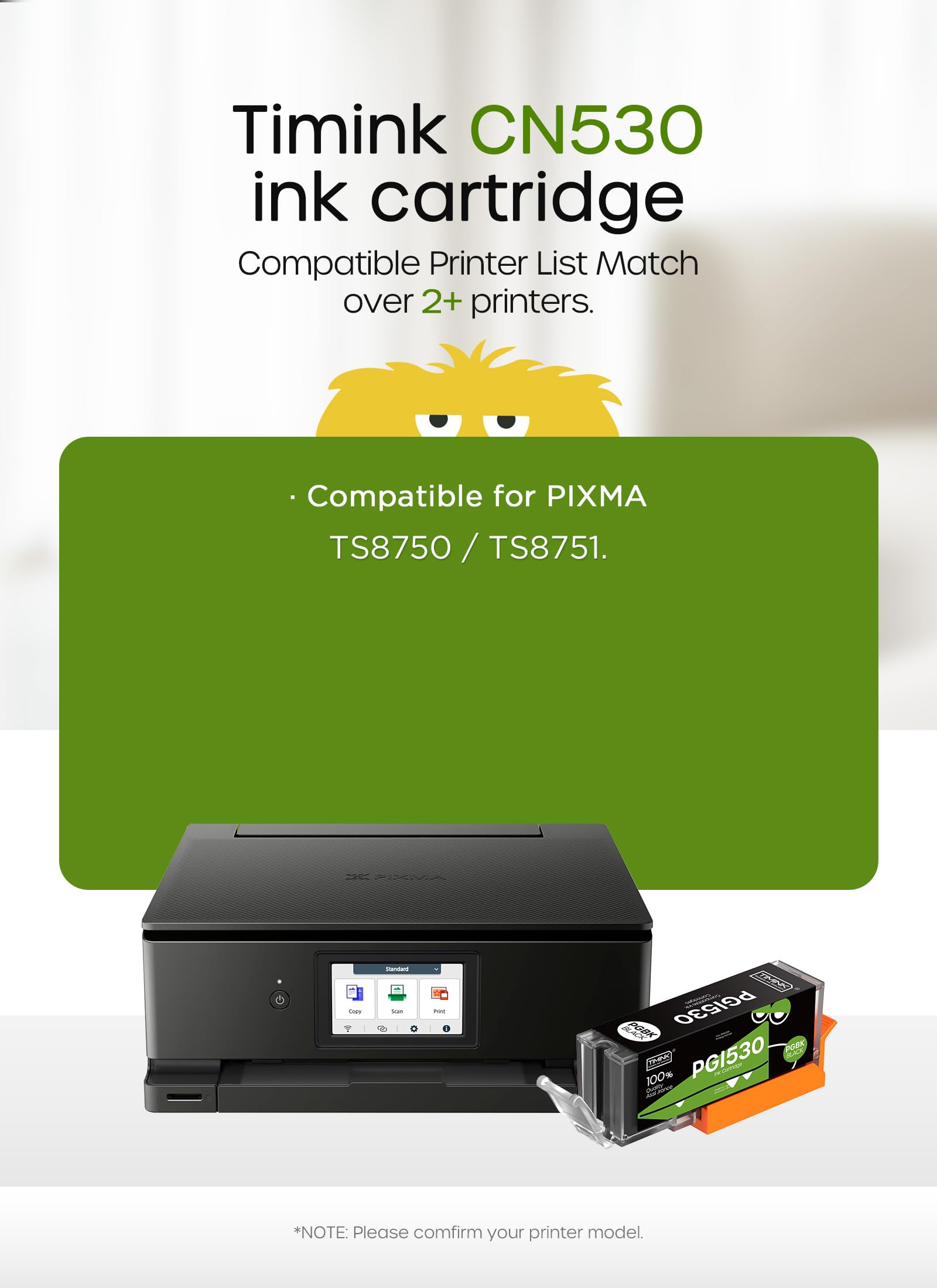 PGI530 CLI531 Lot De 6 Encres Compatibles Avec Canon Pixma TS 8750, Pixma TS 8751