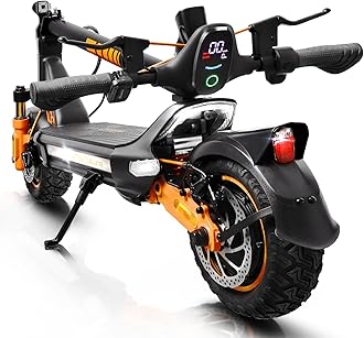 Electric Scooter Adult, 1600W*2 Dual Motor RZ1000, Up to 40-50 Miles Long Range/MAX Speed 31 Mph, 10.5'' Off Road Tires with 1152Wh Battery & Dual Suspension Commuting Fast Electric Scooter