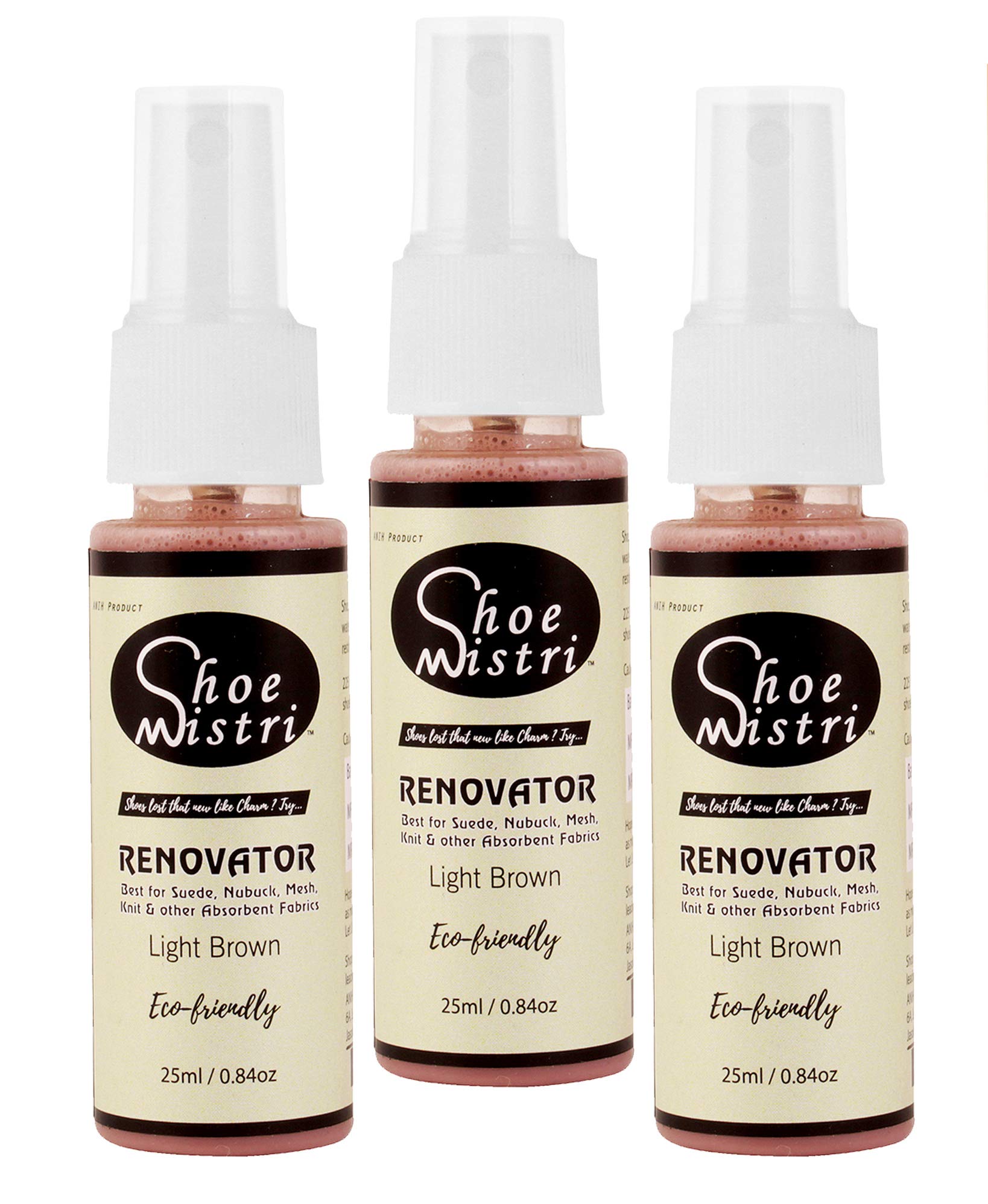 Shoe mistri Light Brown Shoe Renovator Miniature - 25 Ml (Pack of 3) (B081PRP27Z) Amazon Price History, Amazon Price Tracker