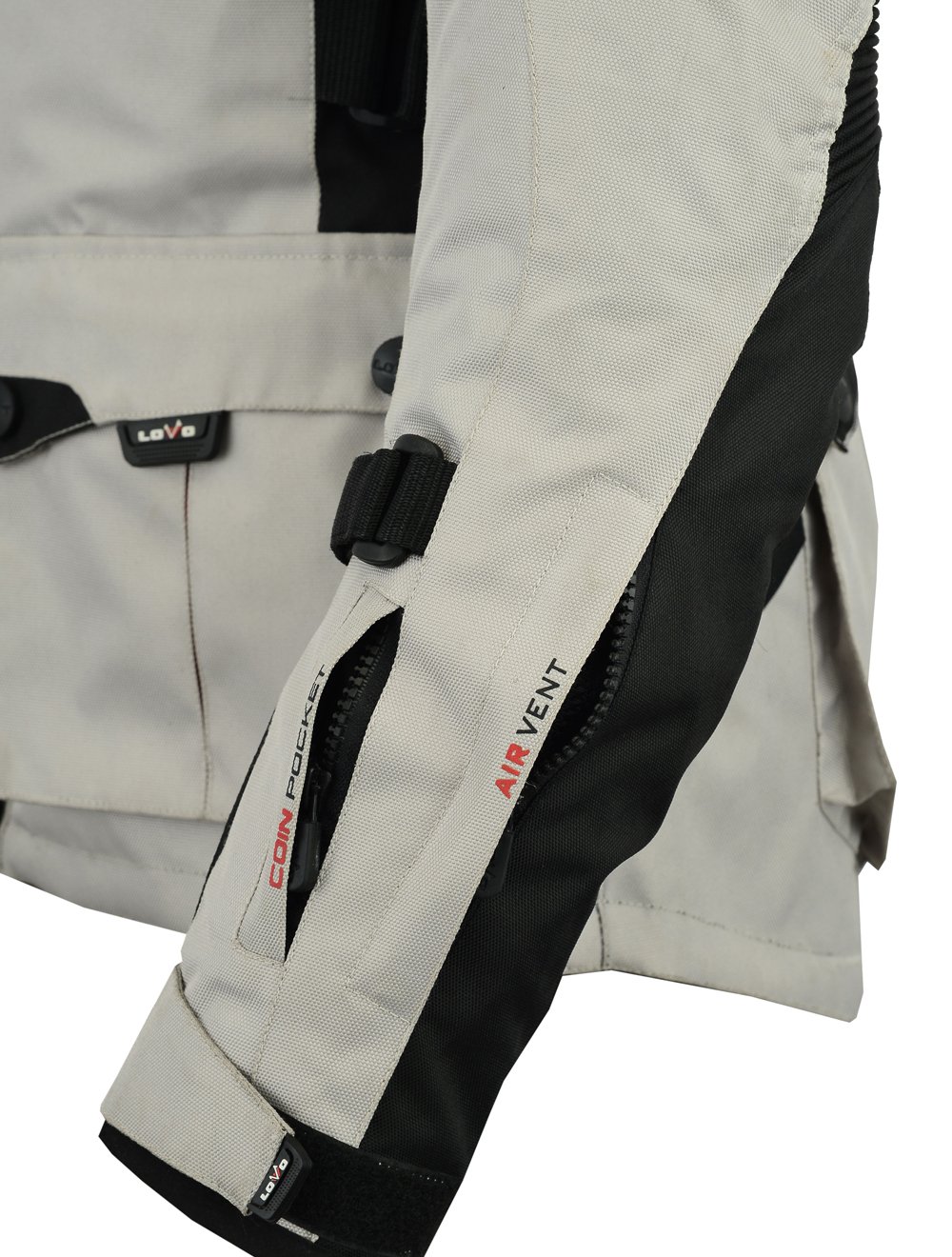 LOVO - Chaqueta Moto Mujer 4 Estaciones 3/4 - Cazadora Moto Mujer de Alta Protección y Longitud 3/4 - Ropa Moto Mujer Impermeable y Transpirable para Verano e Invierno - Todas las Estaciones