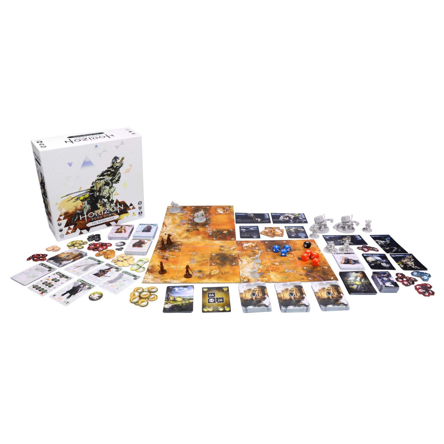 Steamforged Games | Horizon Zero Dawn | Board Game | Base Game | for 1 to 4 Players Ages 14 + | Game in English