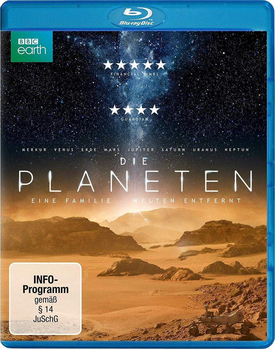 Die Planeten Blu-ray documental astronómico alemán espacio exterior sistema solar