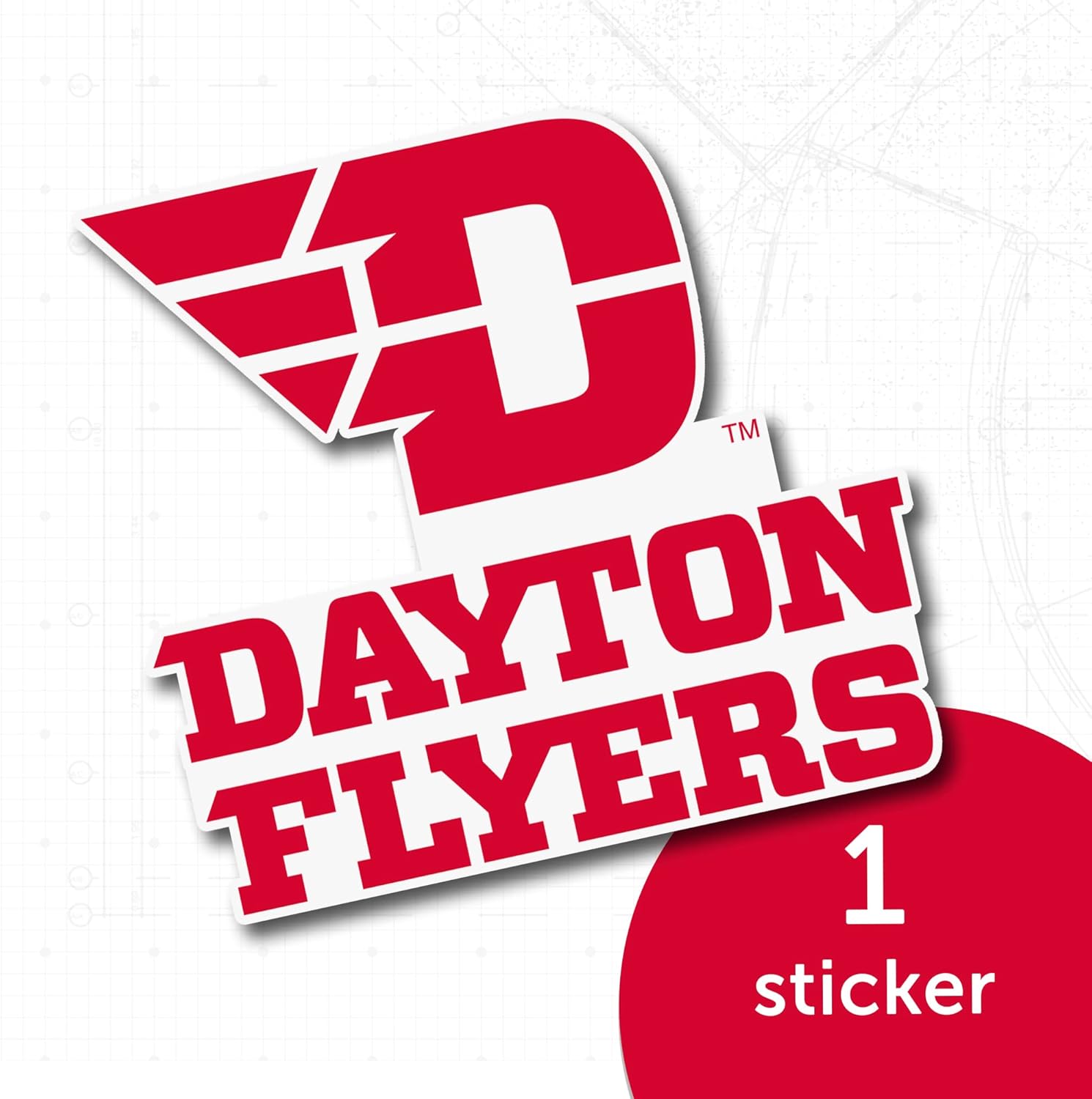 Desert Cactus University of Dayton Flyers UD Vinyl Decal Laptop Water Bottle Car Scrapbook Sticker (IND 00030) - Image 5