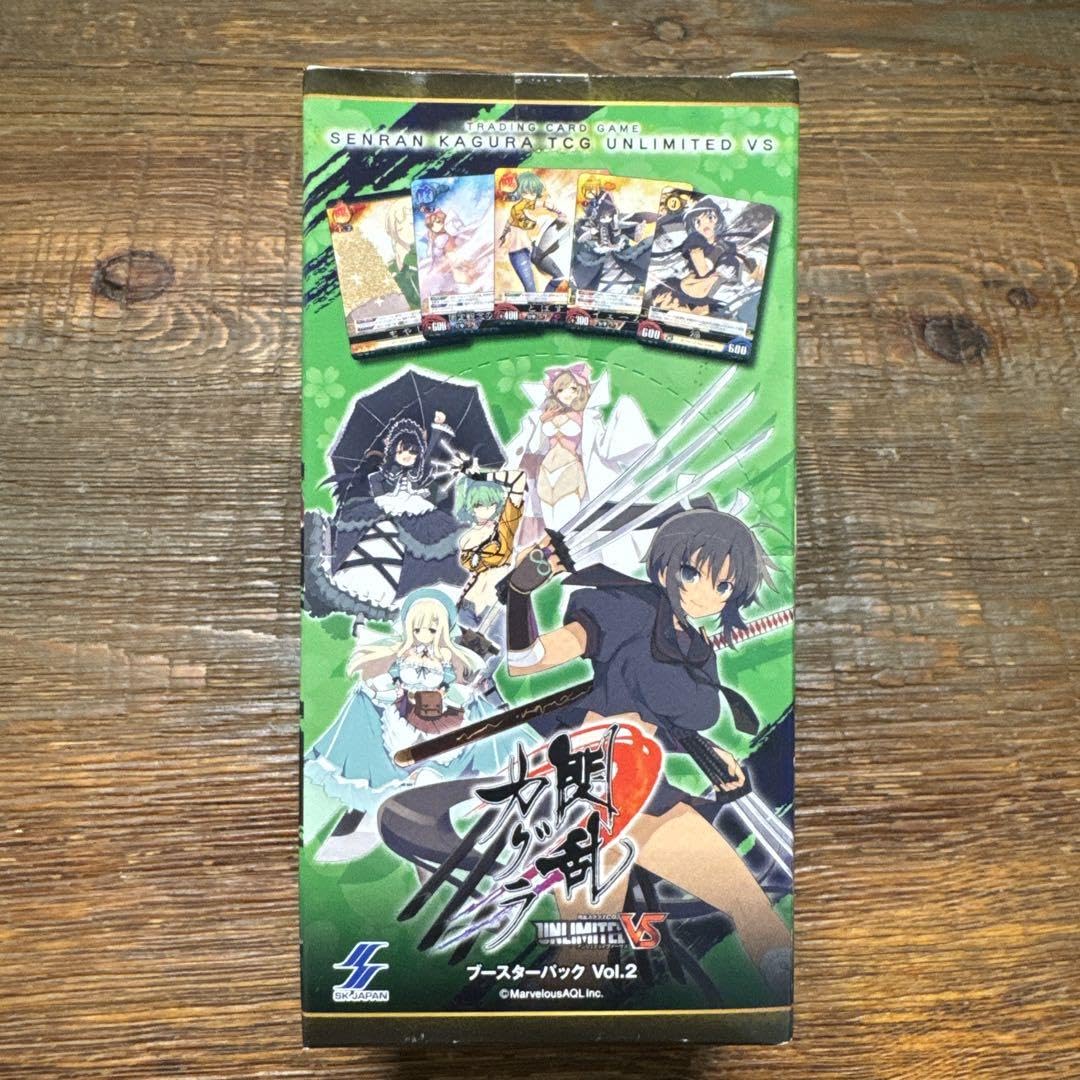 Amazon.co.jp: 15パック閃乱カグラTCG UNLIMITED VS Vol2 EJ : おもちゃ