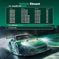 Vista 2 de SCITOO Cojinete de soporte central del eje de transmisión trasero apto para Porsche Cayenne 2003-2006 2008-2010, para Volkswagen Touareg 2004-2010