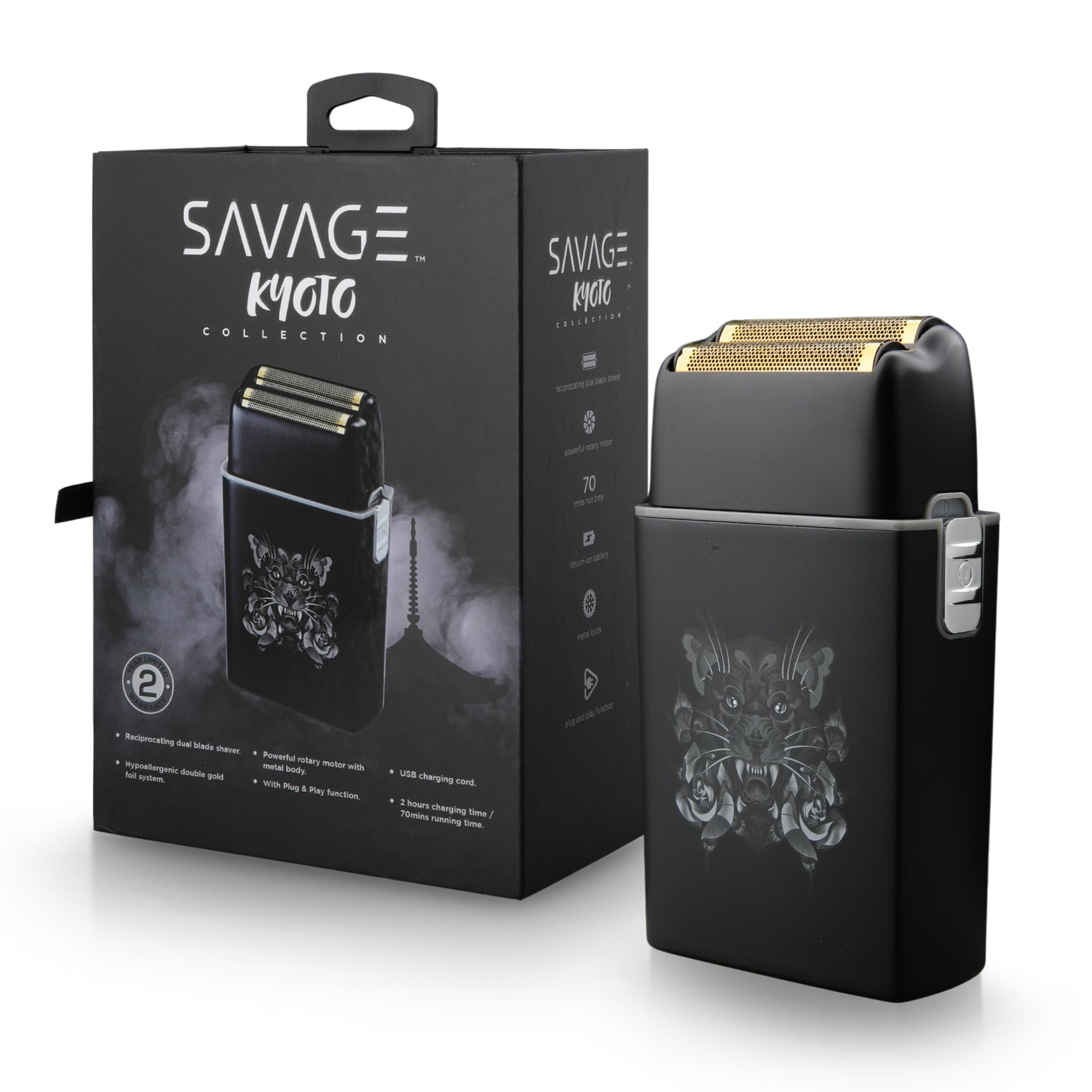 Amazon.com: Savage Foil Shaver for Men, Professional Reciprocating